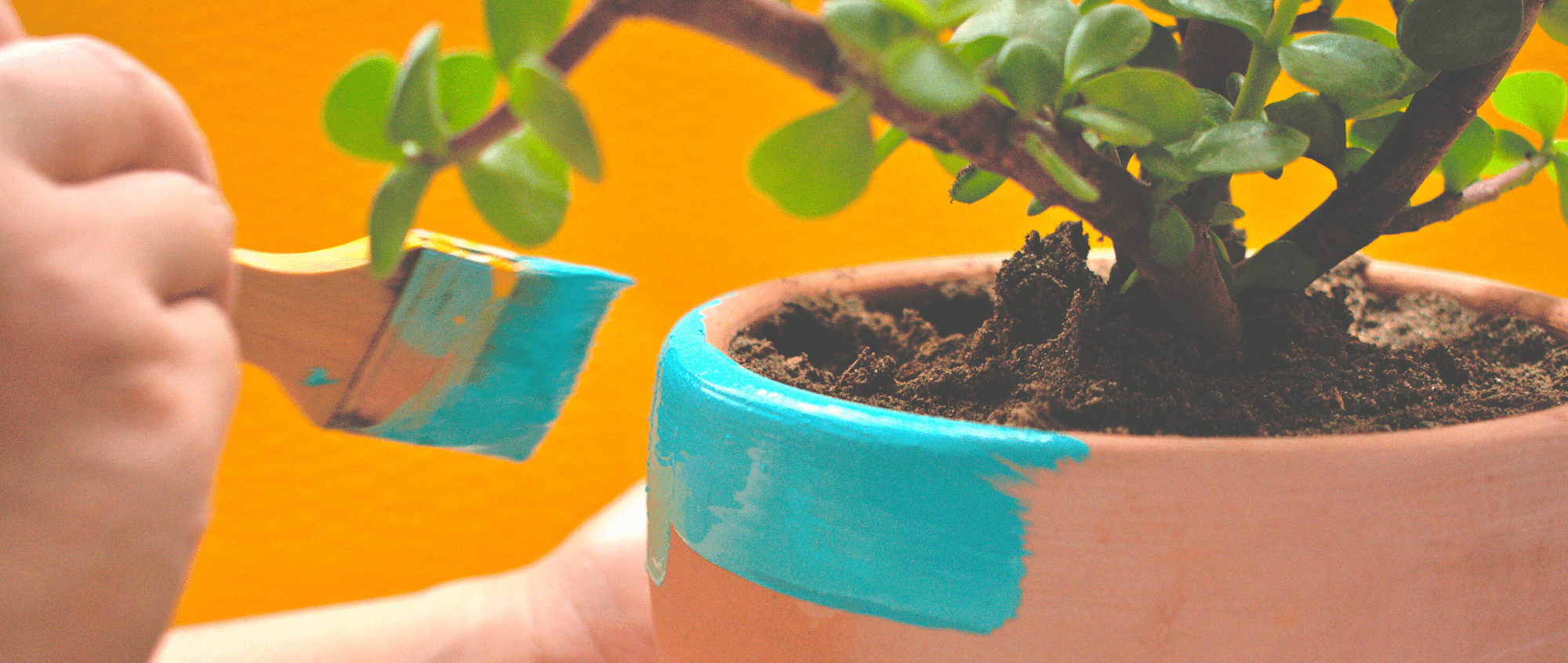 Mother’s Day Plant Pot Painting