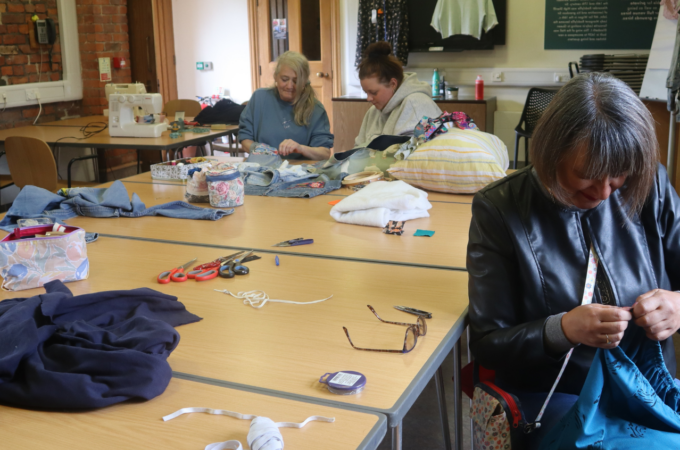 Wardrobe surgery at Ordsall Hall
