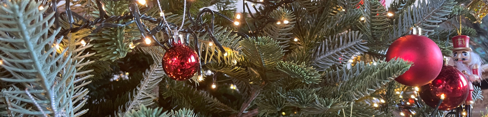 Christmas tree with decorations