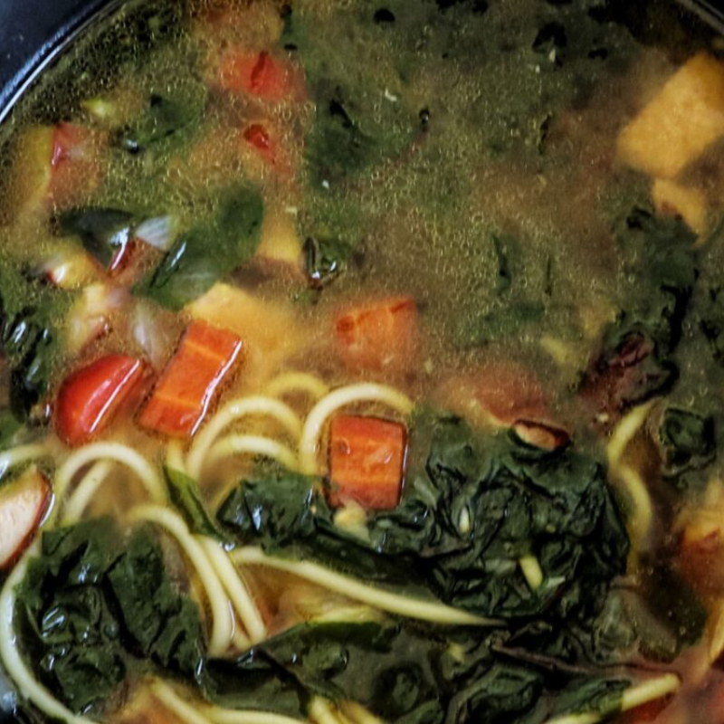 Chicken Lettuce & Sleepy Spice Stew