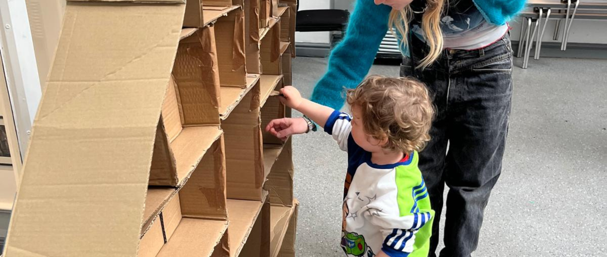 Tudor Cardboard House