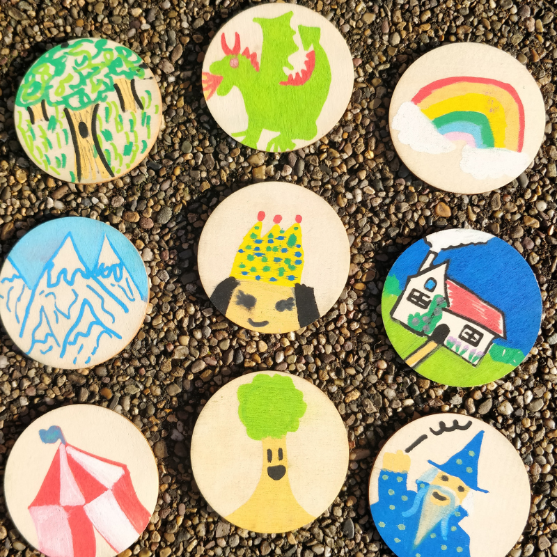 Storytelling disks