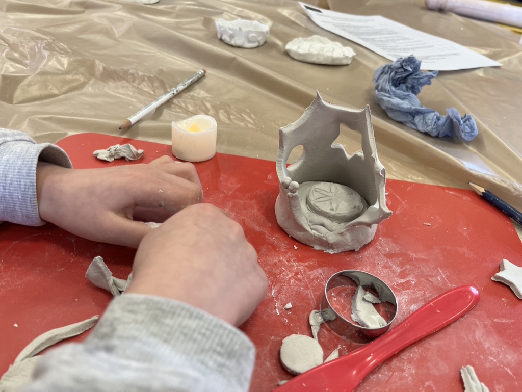 Making candle holders