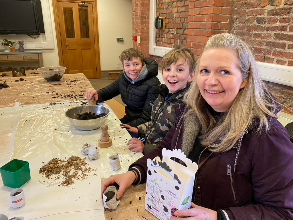 Making-seed-bombs