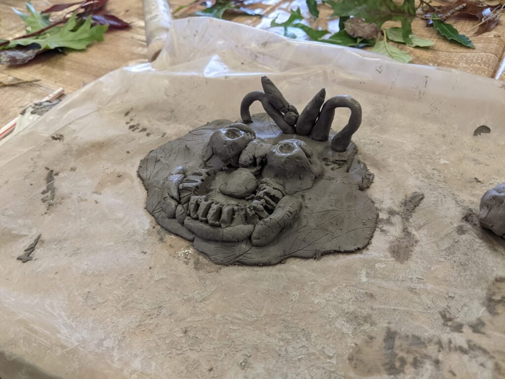 Clay faces